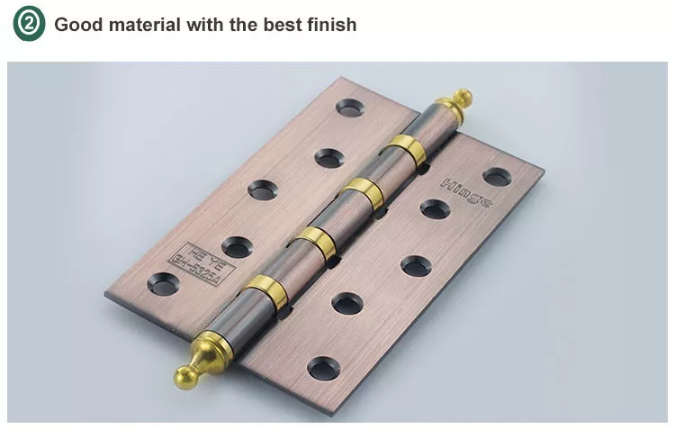 5 Inch Crown Head Iron Pivot Door Hinge good material Ferro de ferro da cabeça da coroa de 5 polegadas dobradiça de porta bom material