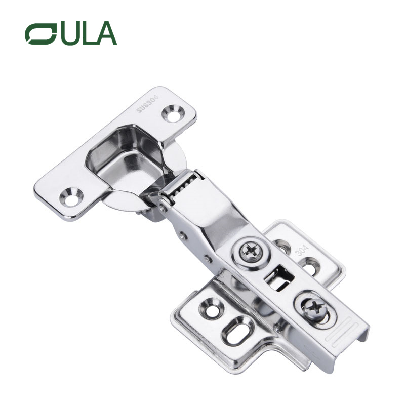 OEM Factory Manufaced Design Moderno SS304 Fechamento mole Hidráulico de ferro para armários de cozinha Hardware de móveis de quarto