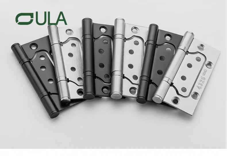 Moderno de 4 e 5 polegadas de aço inoxidável não mortise duplo rolamento de bordas de borboleta dobráveis ​​dobras dobráveis