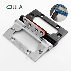 Moderno de 4 polegadas de aço inoxidável porta nivelada dobradiça 2 rolamentos de esferas 3,0 mm de espessura