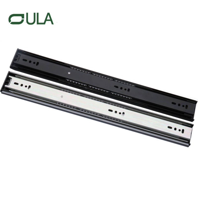 Slide de gaveta para uso pesado de canal telescópico por atacado de fábrica para gabinete de 50 mm de mobiliário personalizado Slides de gavetas de gavetas