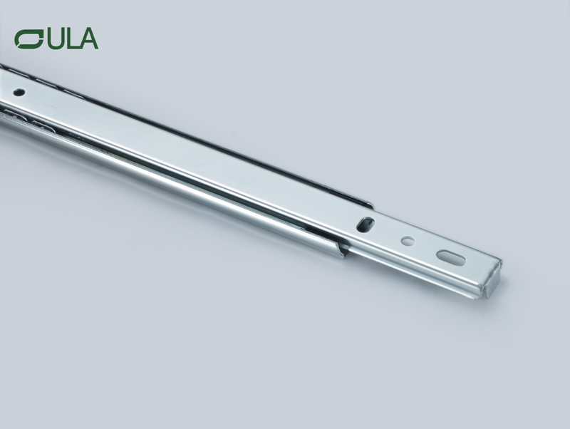 Moderno 27 mm de 2 vezes, 2 vezes, gaveta de slide trilhos de cozinha de cozinha de jantar apartamento no banheiro hotel hotel sala de estar