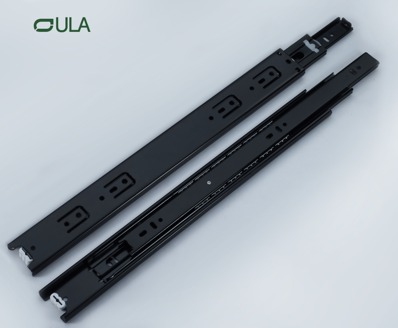 Jieyang Factory de alta qualidade Telescópica gaveta Slide Rail Rail acabamento pontilhado para uso de cozinha móveis de casa