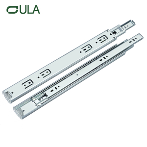 3 Dobrando a gaveta de acabamento de zinco de zinco Rail de gaveta de gaveta sob o Monte Triple Extension Slide por atacado