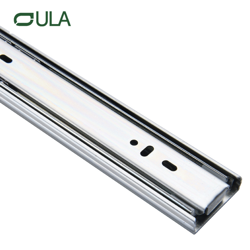 Slide de gaveta de serviço pesado de zinco suave de 45 mm 