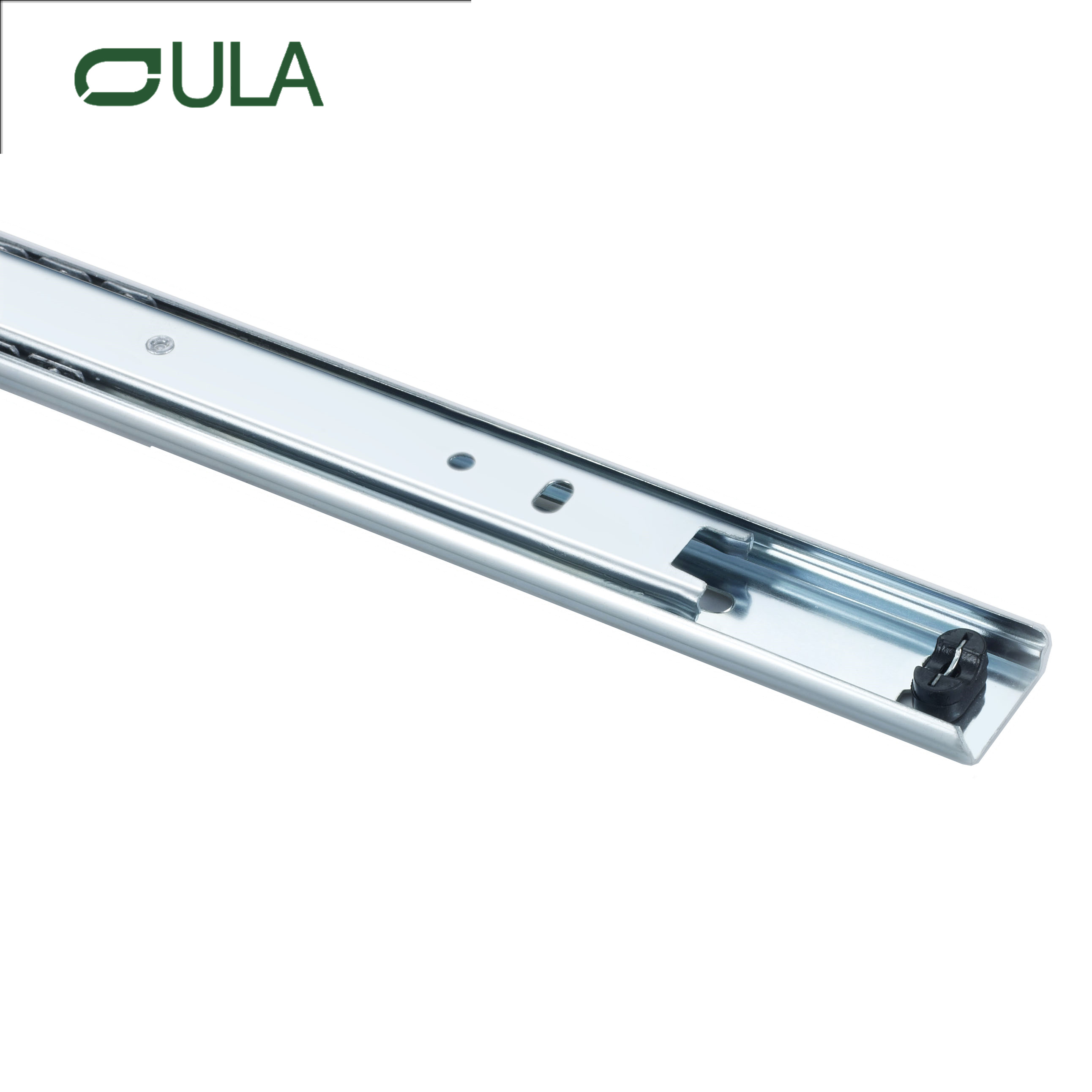 Modern 27mm de gaveta de ferro de 27 mm Rails de deslizamento de alta qualidade móveis de aço hardware de cozinha para refeições 70000 vezes o teste de ciclo rápido