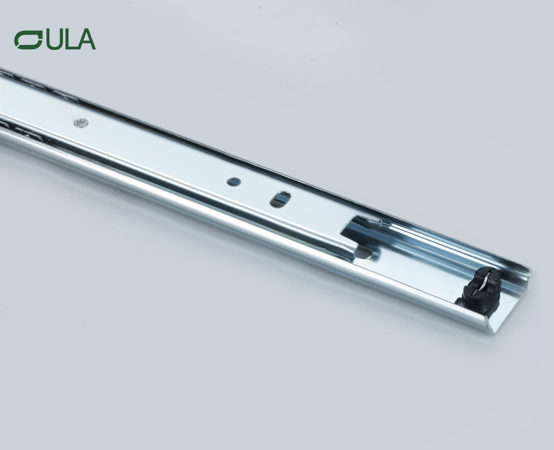  Slide de gaveta de ferro de 27 mm Mini 2 vezes