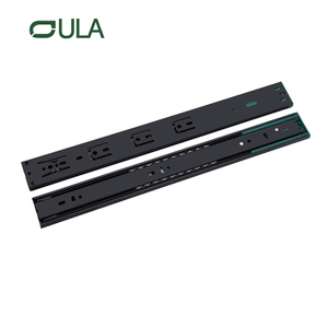 Hardware de móveis modernos 45 mm canal deslizante Factory personalizada Gaveta clara suave 