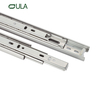 Moderno de 35 mm de canal telescópico gaveta corredor trilho de deslizamento Triplo dobra de aço inoxidável rolamentos de bola de aço tabelas de cozinha uso de cozinha use