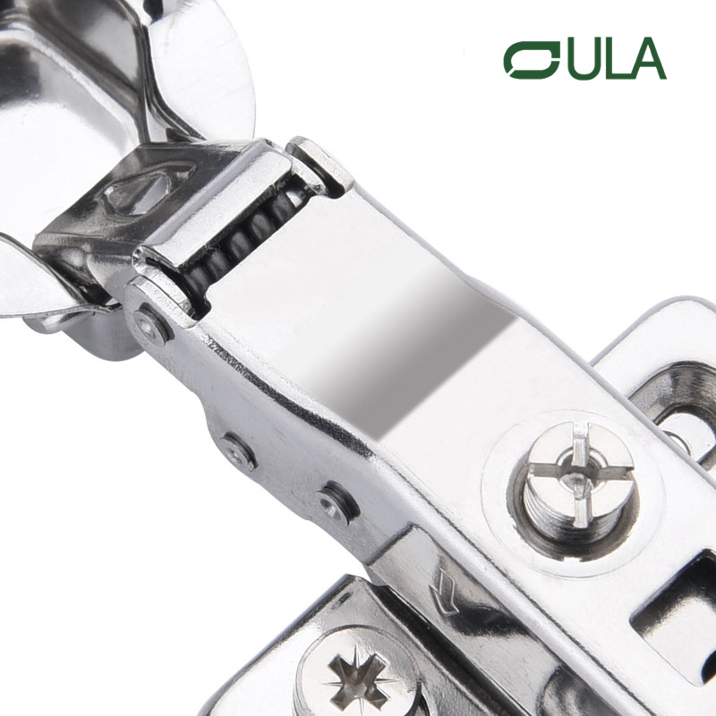 Armário de cozinha 3D de fechamento macio de ferro escondido Hinges hidráulicas de aço inoxidável acessórios de mobiliário de aço portas de hardware portas de hardware mola de mola