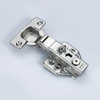 Design moderno Design 3D ajustável Ferro/aço inoxidável Hinges hidráulicos móveis de gabinete de madeira de close macio para quarto de cozinha