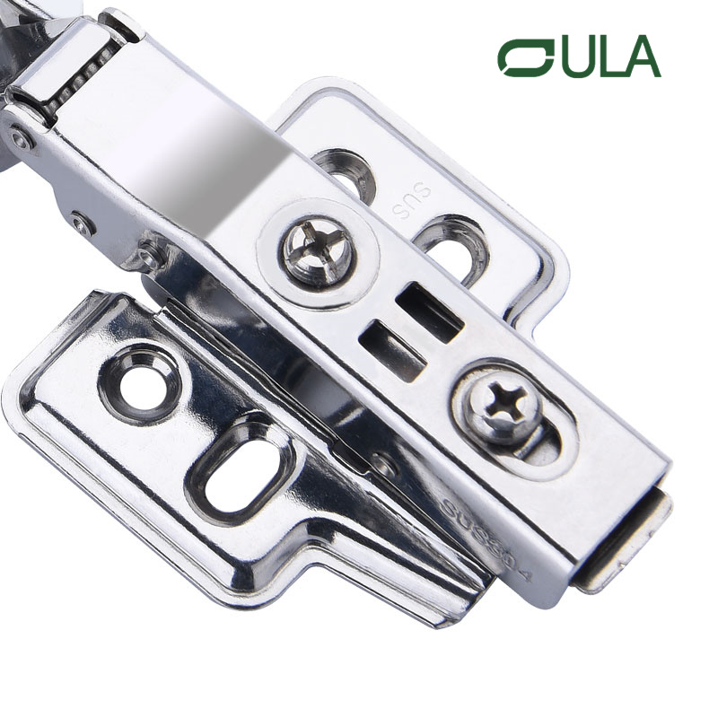 Fabricante Hardware de mobília por atacado Hardware de fechamento suave Aço inoxidável 304 Hidráulica à prova de água Dobra para armários de cozinha para armários de cozinha 