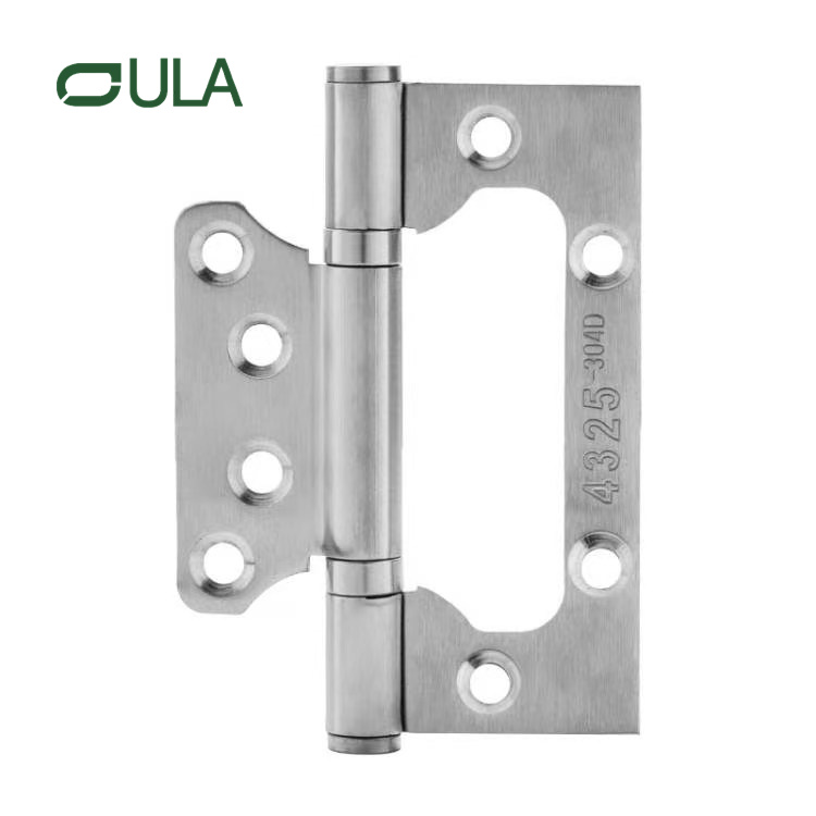 Moderno de 4 e 5 polegadas de aço inoxidável não mortise duplo rolamento de bordas de borboleta dobráveis ​​dobras dobráveis