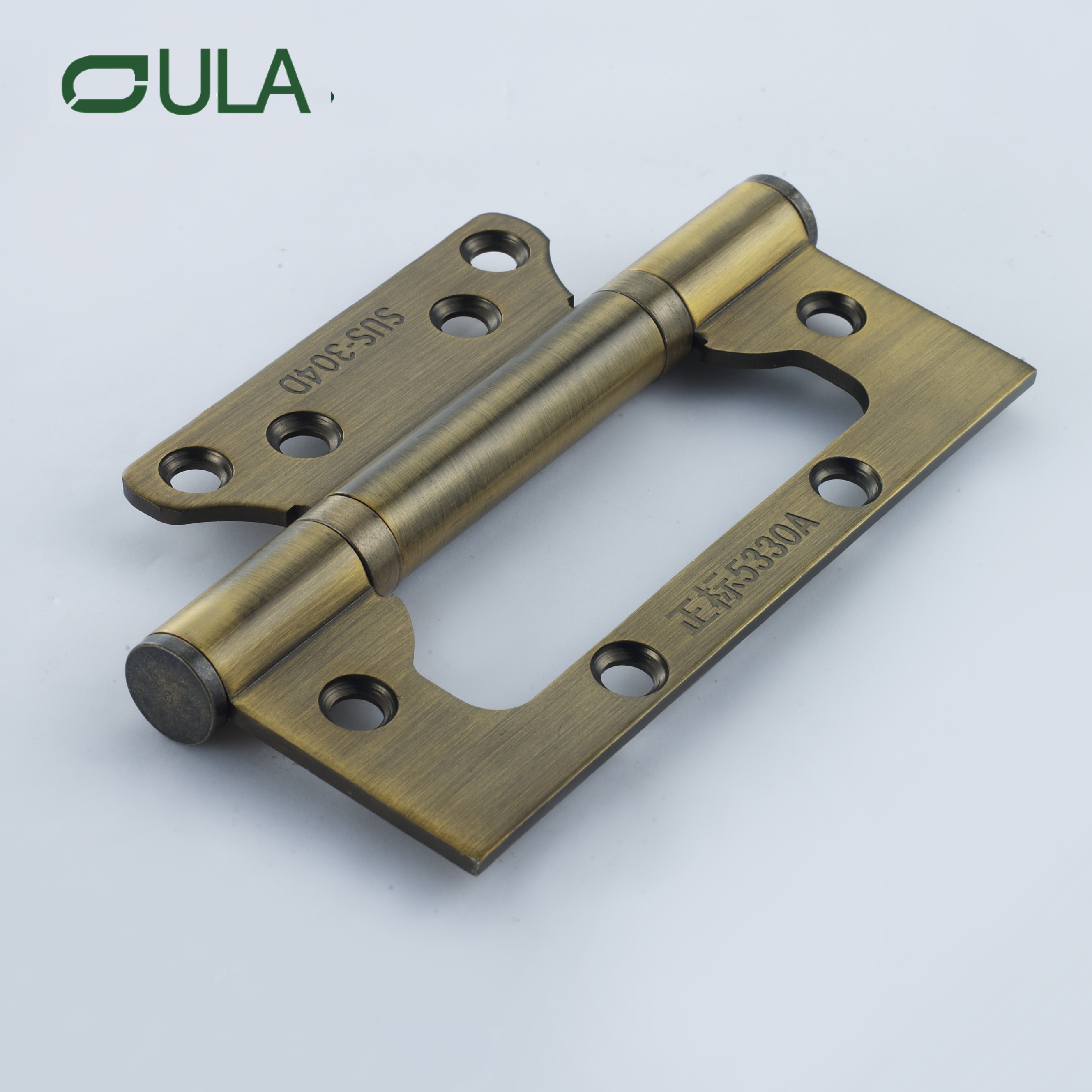 Design de cores técnicas modernas de 5 polegadas de aço inoxidável com dobradiça da porta de bola de bobina de aço de bobina 