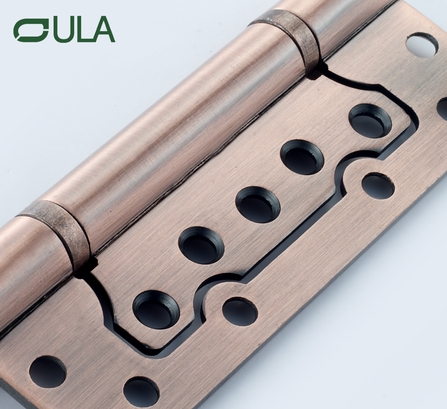 Dobradiça de porta nivelada para serviço pesado com rolamento de esferas de 6 polegadas e 3,0 mm de alta qualidade