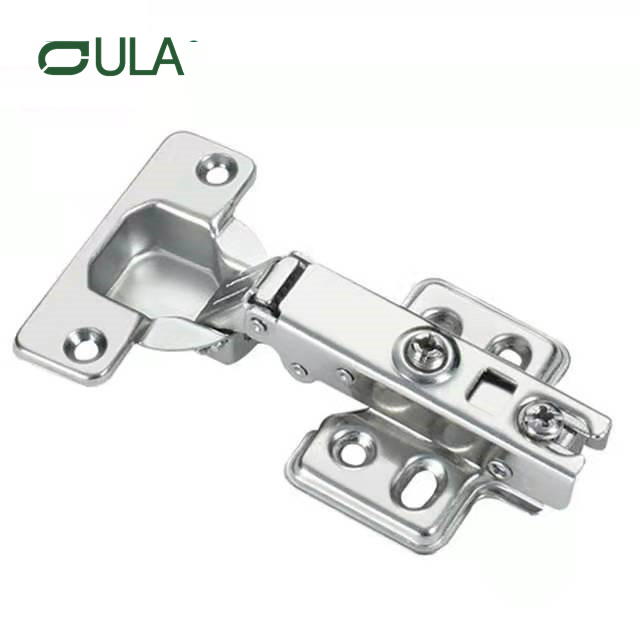 Dobradiças hidráulicas de ferro de aço de fechamento macio ajustável personalizável para armários de cozinha para uso de móveis diretamente da fábrica