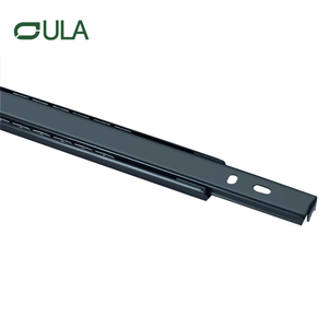 Venda quente de 27 mm de zinco rolada pela gaveta do rolamento para gaveta de móveis Slide Rail