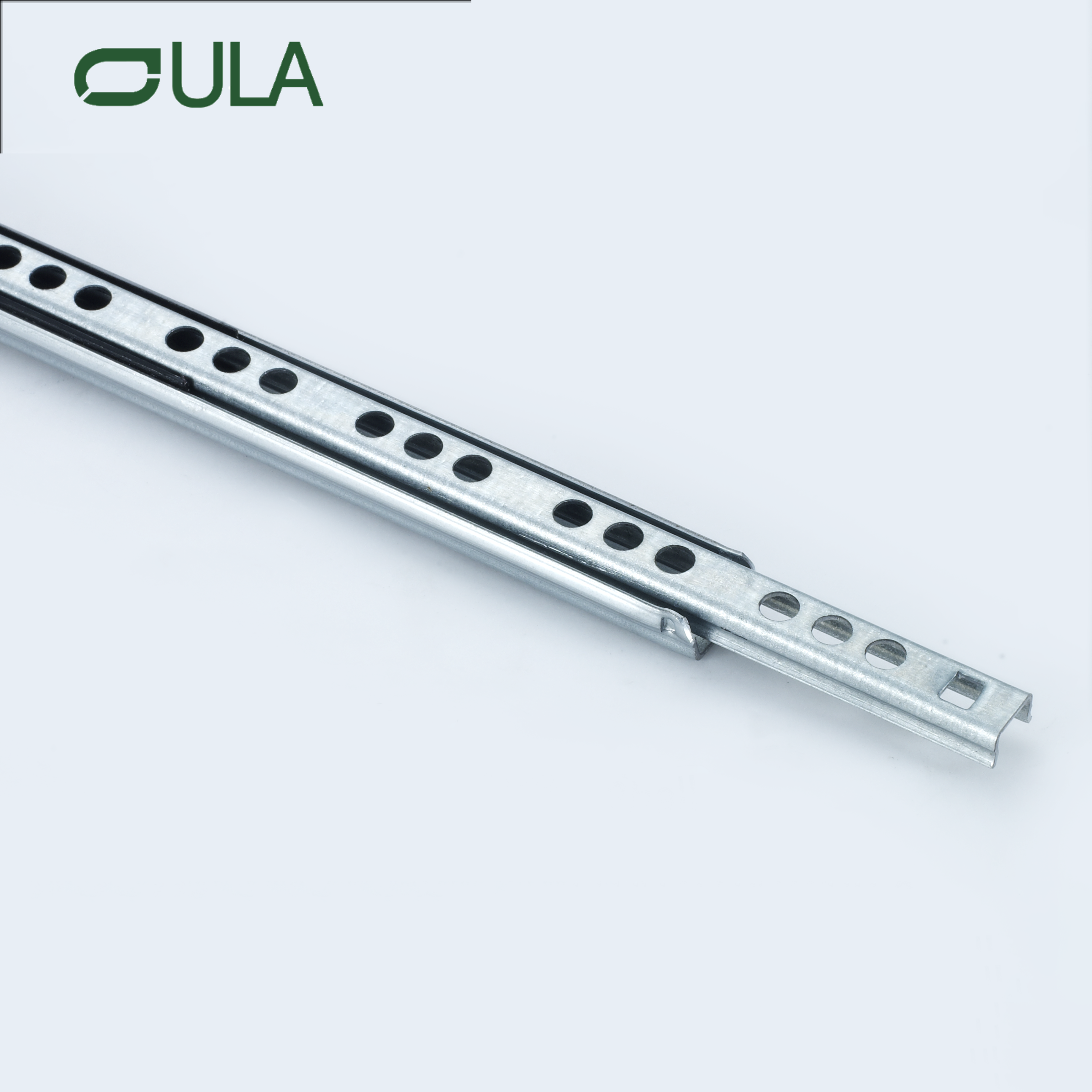 Mini Slide Telescópica de gaveta de canal 17mm 2 garra de descendência para móveis de banheiro de cozinha móveis de banheiro