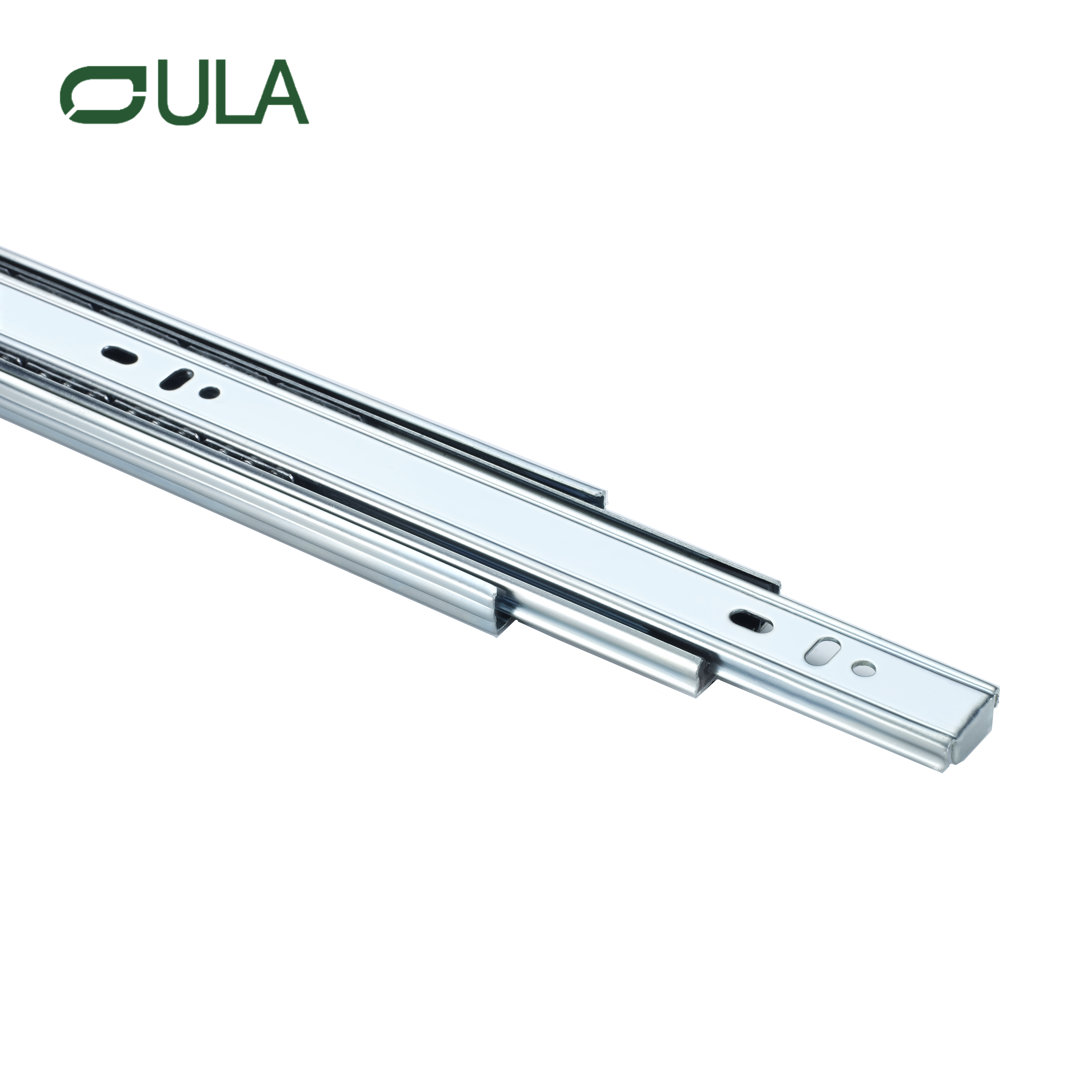 Hot Sale Factory Triple Fold Extension Extensão telescópica rolamento de esferas de zinco Diretor gaveta corredor Slides Rails