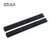 Hardware de mobília de super qualidade Rails de fechamento suaves 45 mm de zinco/canal preto