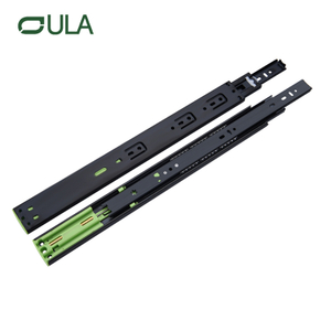 Trilho resistente da corrediça da gaveta do rolamento de esferas completo da extensão do fechamento macio de Sellin quente