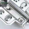 Factory por atacado de ferro hidráulico de perto dobradiças para armários portas de móveis hardware de jantar de cozinha para uso ao ar livre
