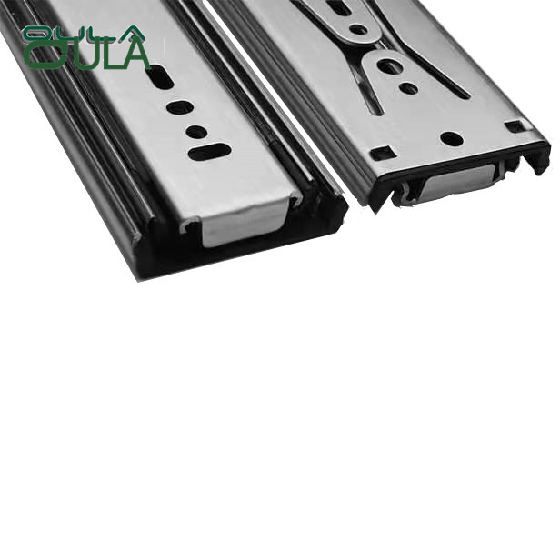 Slide de gaveta para uso pesado de canal telescópico por atacado de fábrica para gabinete de 50 mm de mobiliário personalizado Slides de gavetas de gavetas