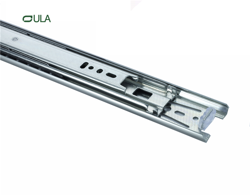 Melhor preço personalizado de 45 mm de zinco pontilhado rolamento de esferas do rolamento de slide corredor trilho de alta qualidade