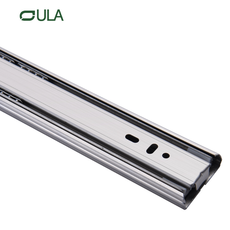Modern Style Extensão completa Aço inoxidável Slides de gaveta de fechamento macio Lanking de mola dupla deslizando para uso do shopping de cozinha Uso