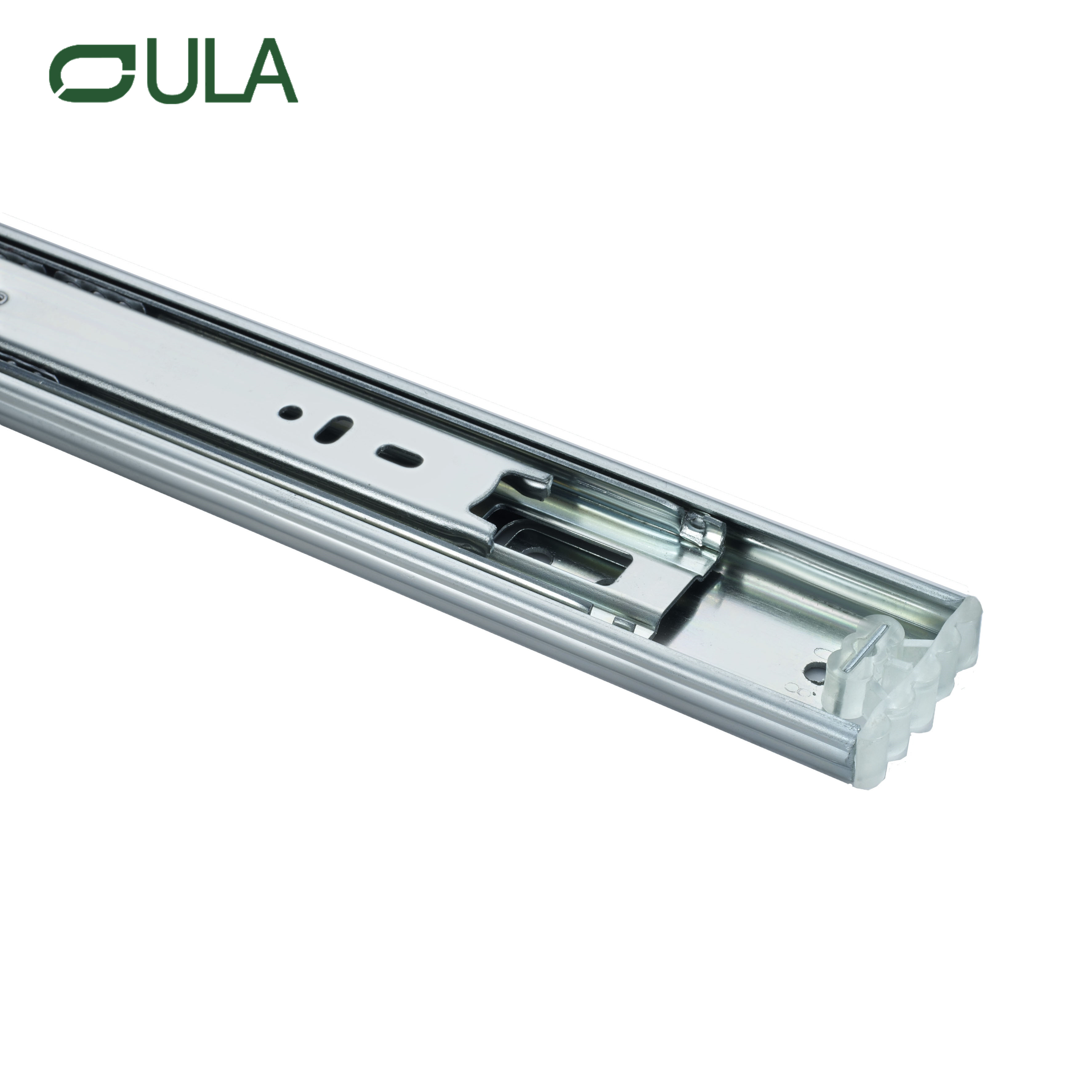 3 Dobrando a gaveta de acabamento de zinco de zinco Rail de gaveta de gaveta sob o Monte Triple Extension Slide por atacado