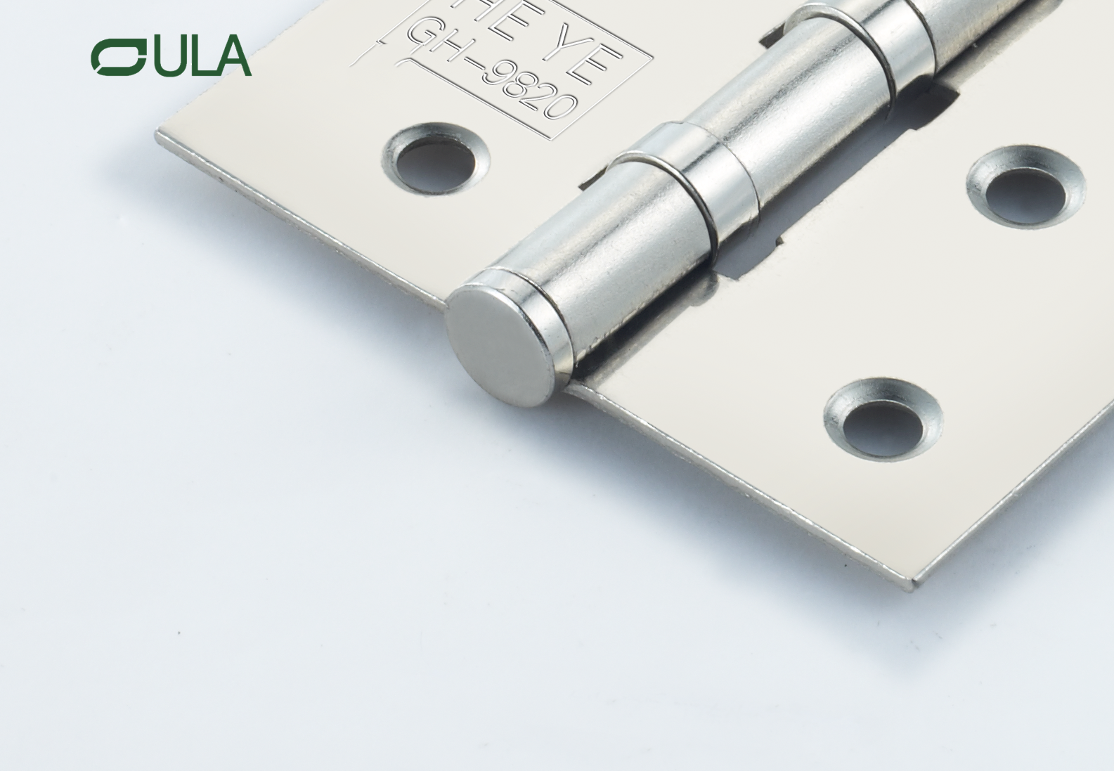 Logotipo OEM de alta qualidade escova de ferro aço de bunda plana porta dobradiça rolamento de esferas mobiliário pivô porta dobradiça janela hotel use moderno