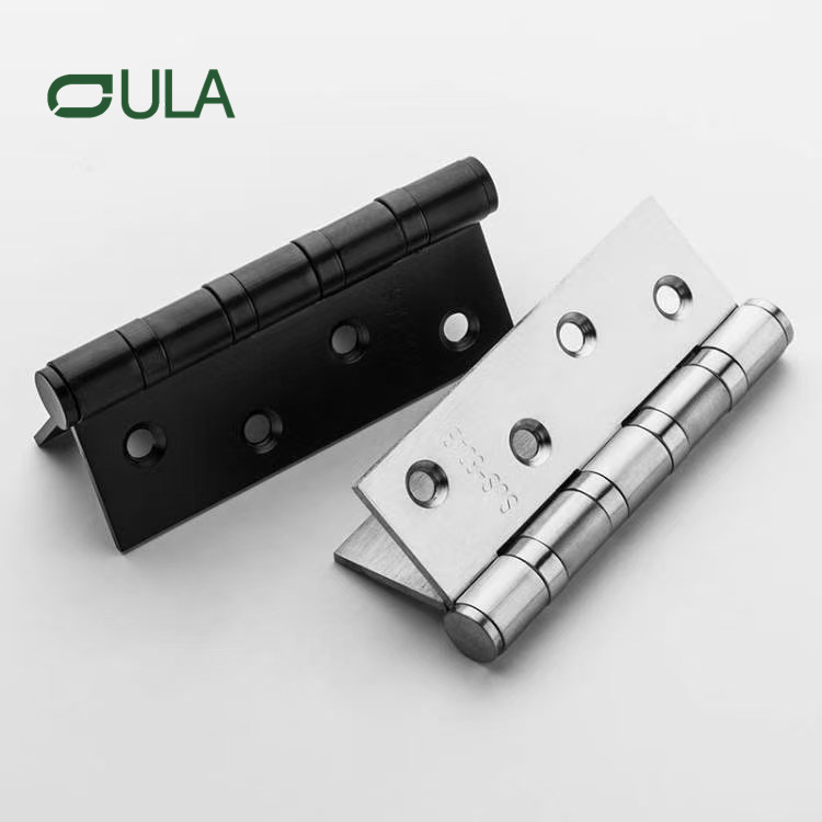 Design moderno Design de 4 polegadas aço inoxidável Móveis da porta Pivô de 3,0 mm de espessura OEM de logotipo personalizado disponível para dobradiças da janela da porta