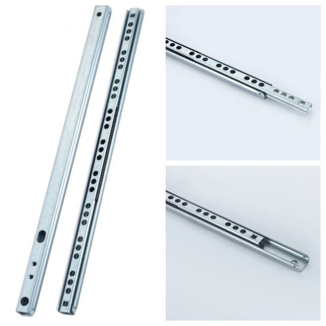 Fabricante de OEM ODM de alta qualidade 2 slides de gaveta de 10 kg de carregamento mini trilho de deslizamento para móveis por atacado