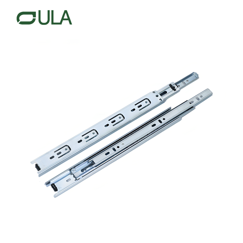 Fabricante profissional de 35 mm zinco banhado a ponta pontilhada undermound slide slide rolamento de rolamento de gaveta corredor slide