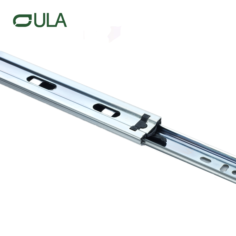 Hot Sale Factory Triple Fold Extension Extensão telescópica rolamento de esferas de zinco Diretor gaveta corredor Slides Rails