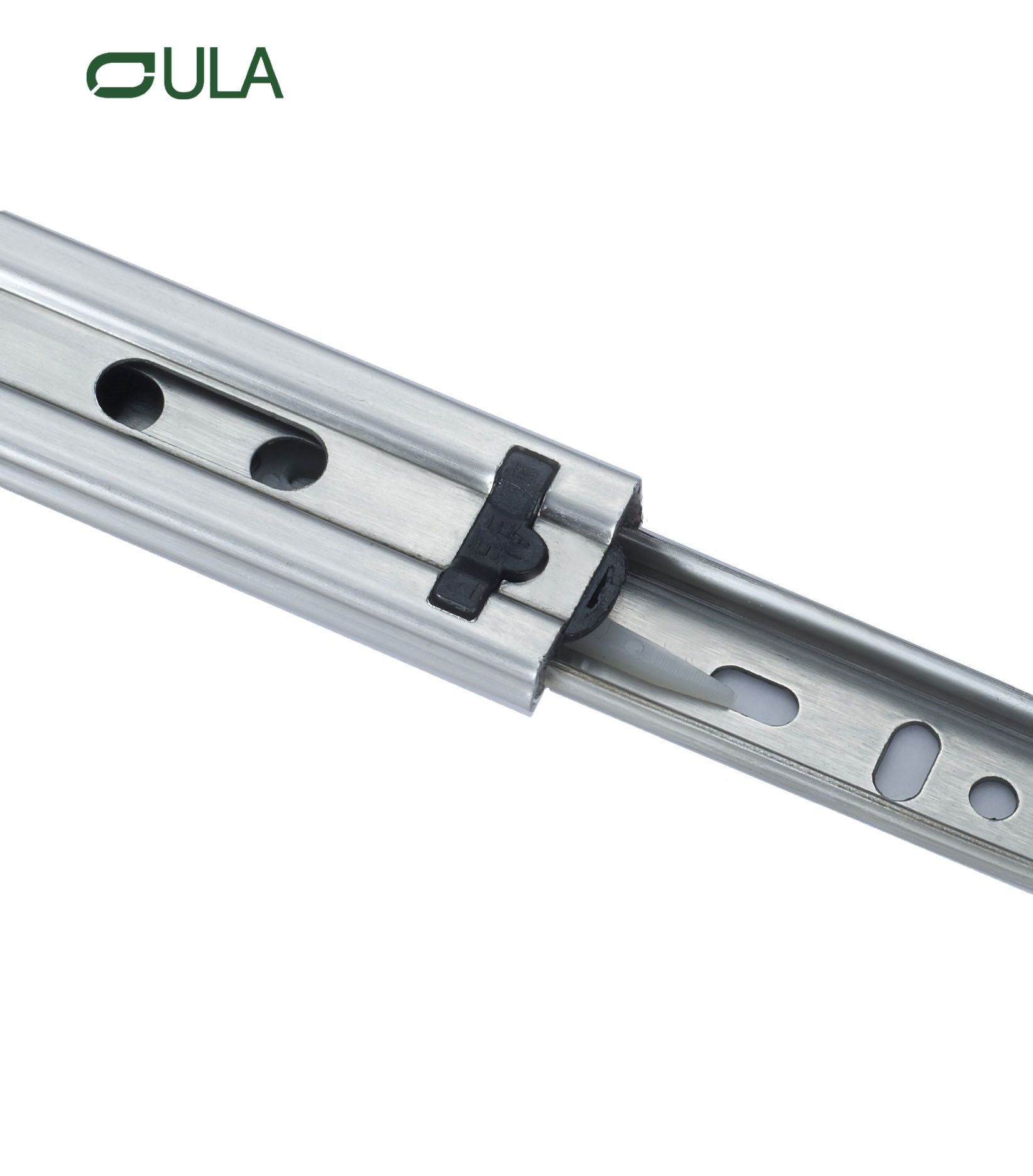 Moderno de 35 mm de canal telescópico gaveta corredor trilho de deslizamento Triplo dobra de aço inoxidável rolamentos de bola de aço tabelas de cozinha uso de cozinha use