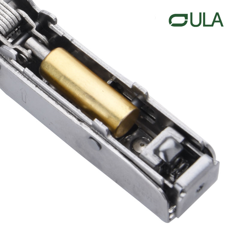 Armário de cozinha 3D de fechamento macio de ferro escondido Hinges hidráulicas de aço inoxidável acessórios de mobiliário de aço portas de hardware portas de hardware mola de mola