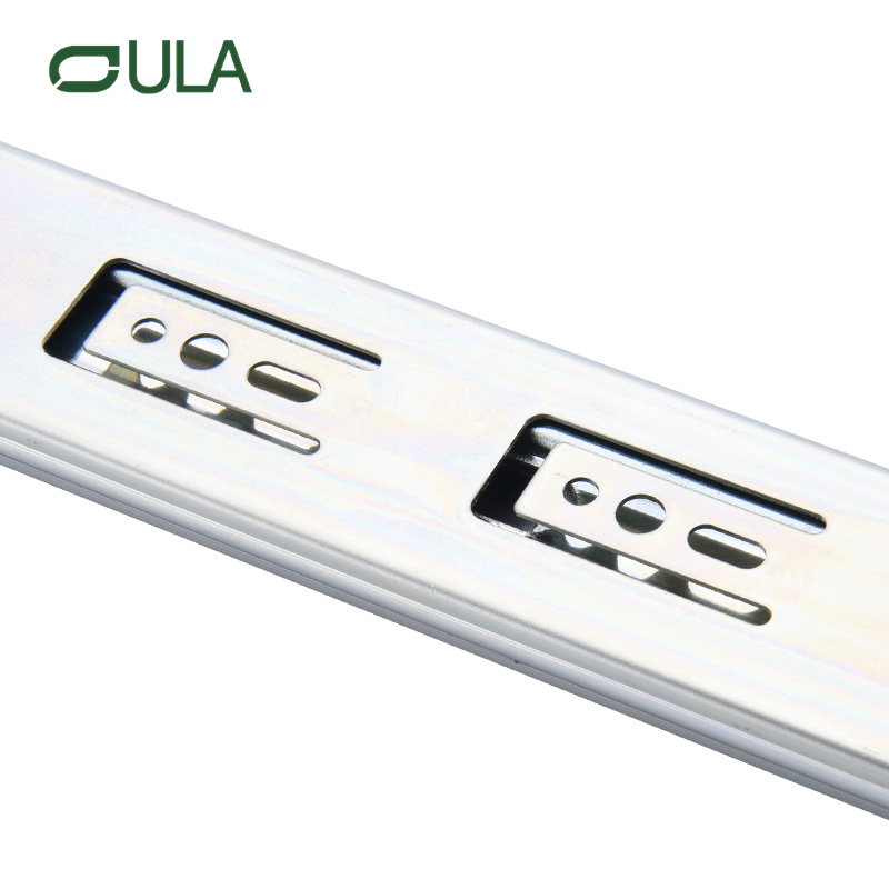 Slide de gaveta de serviço pesado de zinco suave de 45 mm 