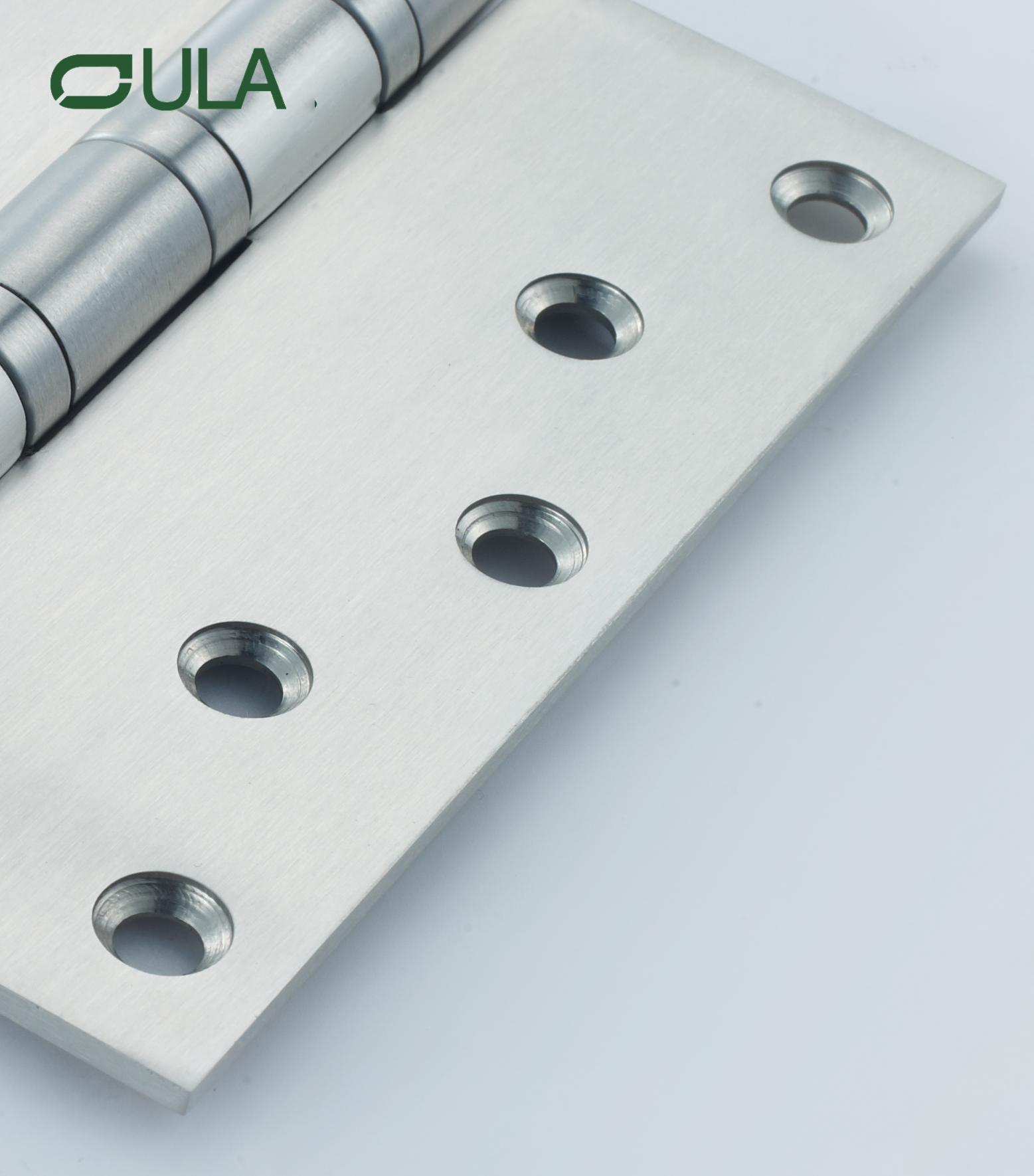 Dobradiça de aço inoxidável de 5x4x3 com 4 rolamentos de esferas de bola de bola de 5 polegada de 5 polegada de porta para uso pesado em hotéis e janelas