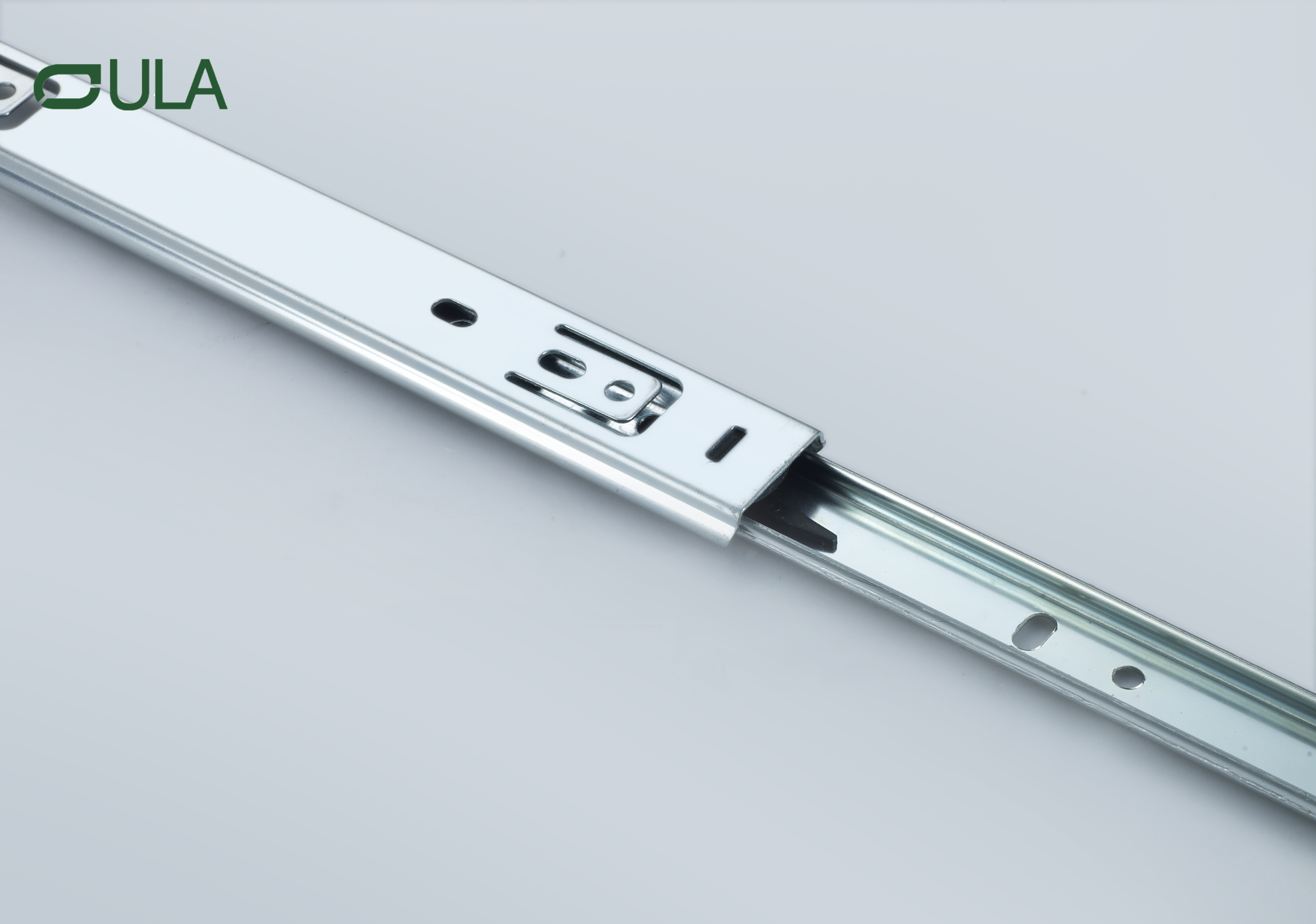  Slide de gaveta de ferro de 27 mm Mini 2 vezes