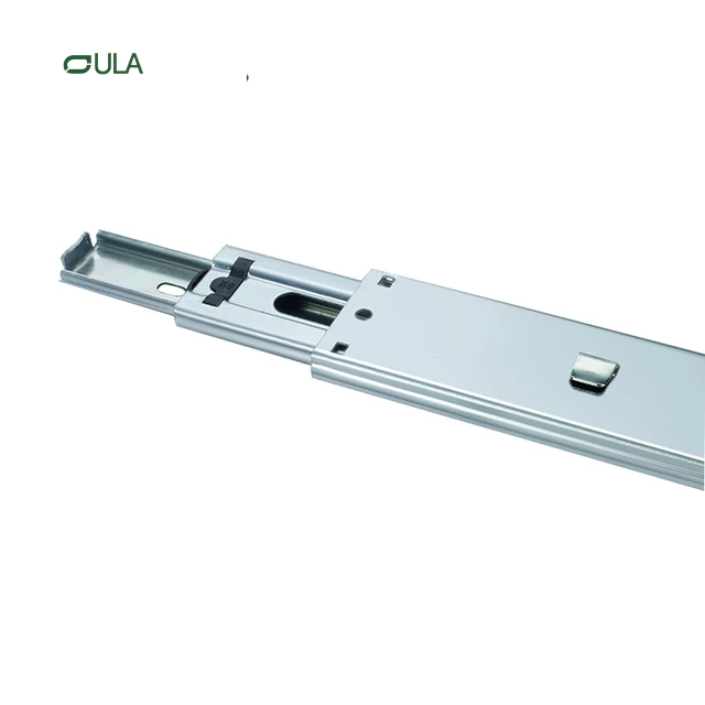 Factory OEM Design gaveta Slide de 16 polegadas com ganchos 45 mm com trilho de slides de gancho de serviço pesado para móveis