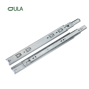 45 mm de aço inoxidável de aço de aço de bola telescópica gaveta deslizante Ashley Furniture Hardware Drawer Slides