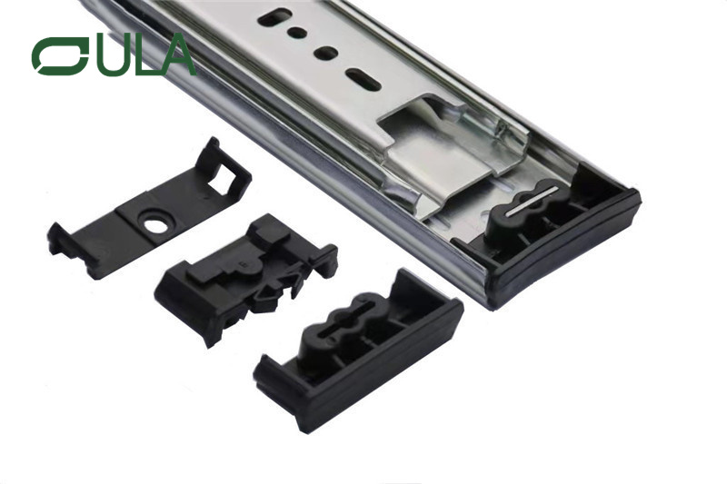 Slide de gaveta para uso pesado de canal telescópico por atacado de fábrica para gabinete de 50 mm de mobiliário personalizado Slides de gavetas de gavetas
