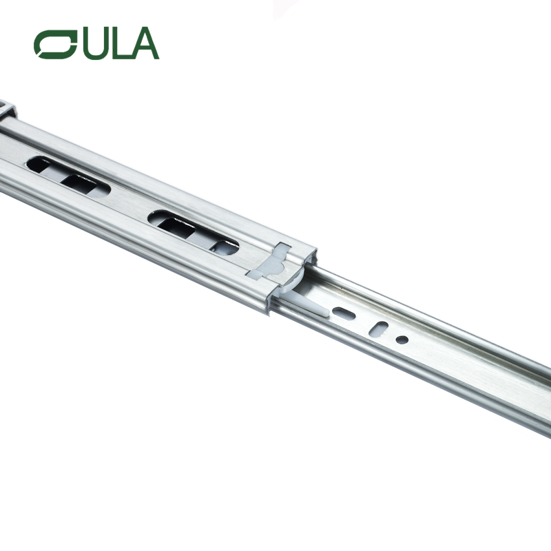 Slide da gaveta de rolamento de esferas de extensão de aço inoxidável 