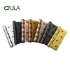 Design moderno Design de 4 polegadas aço inoxidável Móveis da porta Pivô de 3,0 mm de espessura OEM de logotipo personalizado disponível para dobradiças da janela da porta