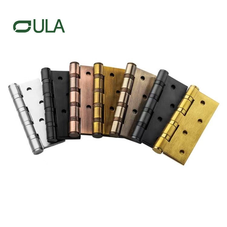 Design moderno Design de 4 polegadas aço inoxidável Móveis da porta Pivô de 3,0 mm de espessura OEM de logotipo personalizado disponível para dobradiças da janela da porta