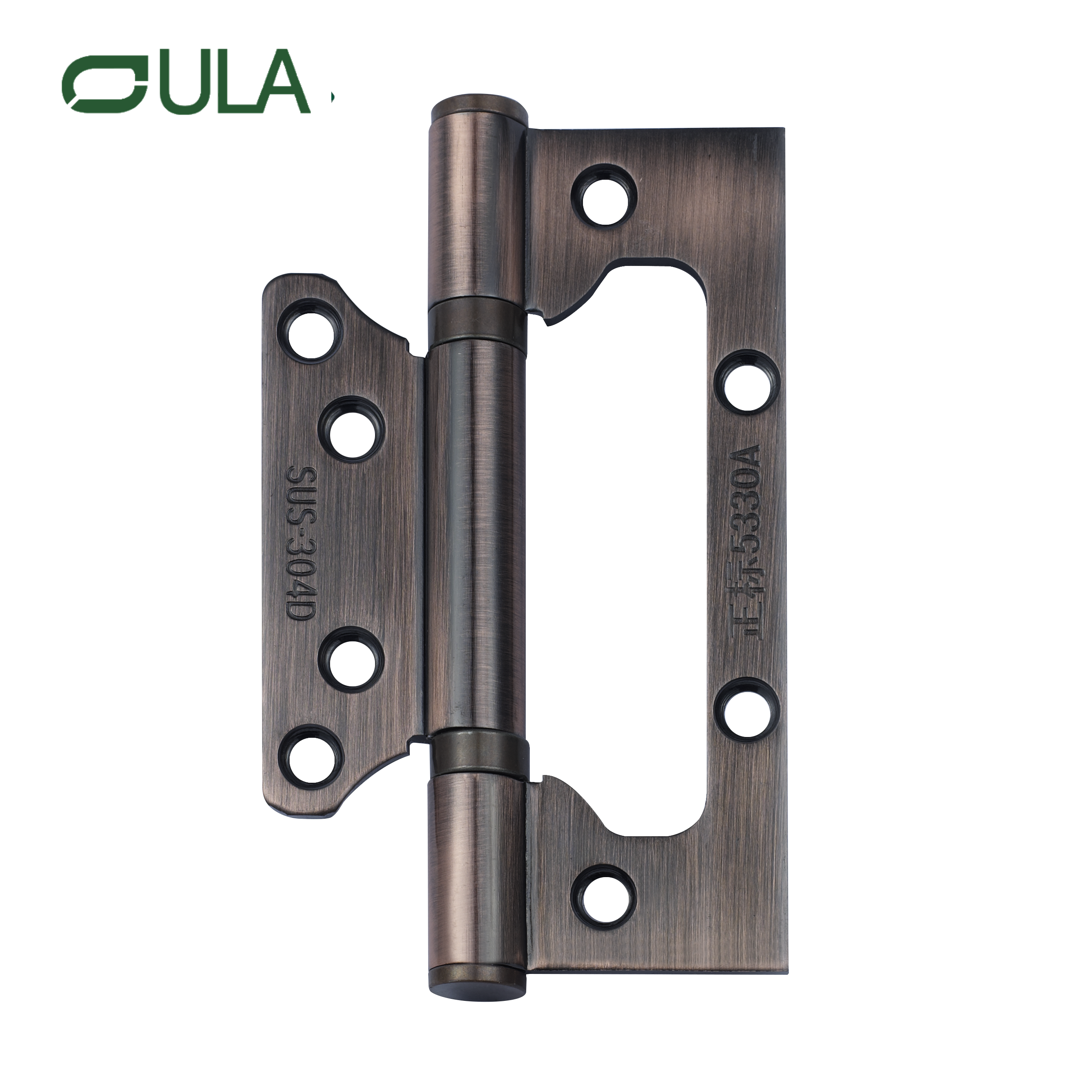 Design de cores técnicas modernas de 5 polegadas de aço inoxidável com dobradiça da porta de bola de bobina de aço de bobina 