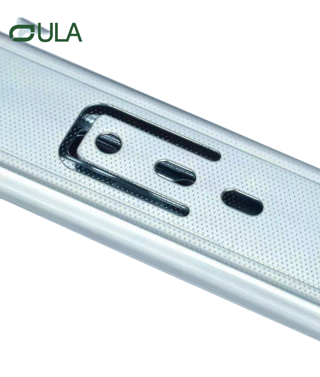 Ooula Furniture Hardware Full Telescópico Gabinete Ferroviário 3 Foldado Rolução Telescópica Roldizador de Corretores Slide da gaveta