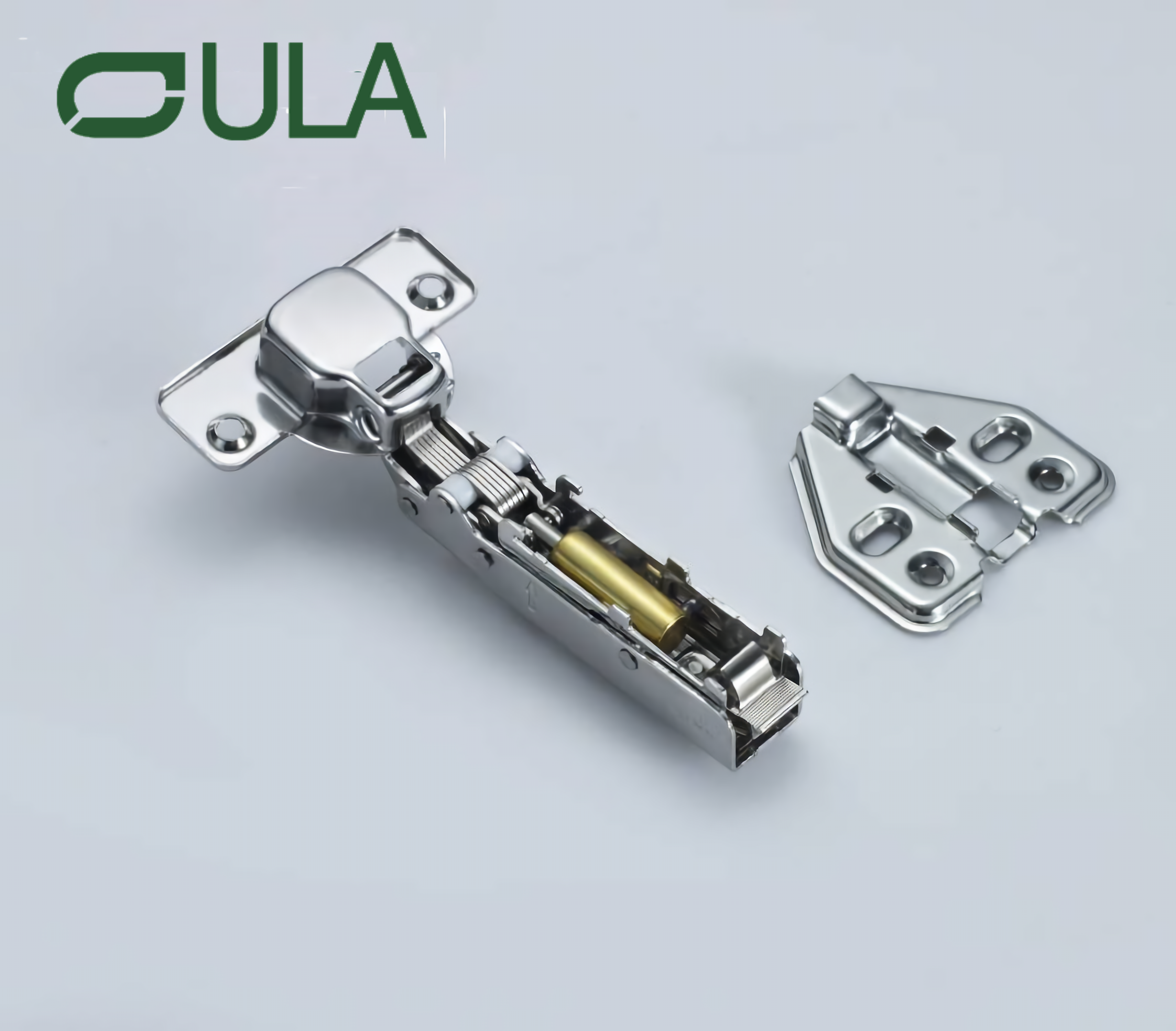 Factory por atacado 105g SS201 e SS304 Hidráulica Hinge Interior Clip-on Door Furniture Felton