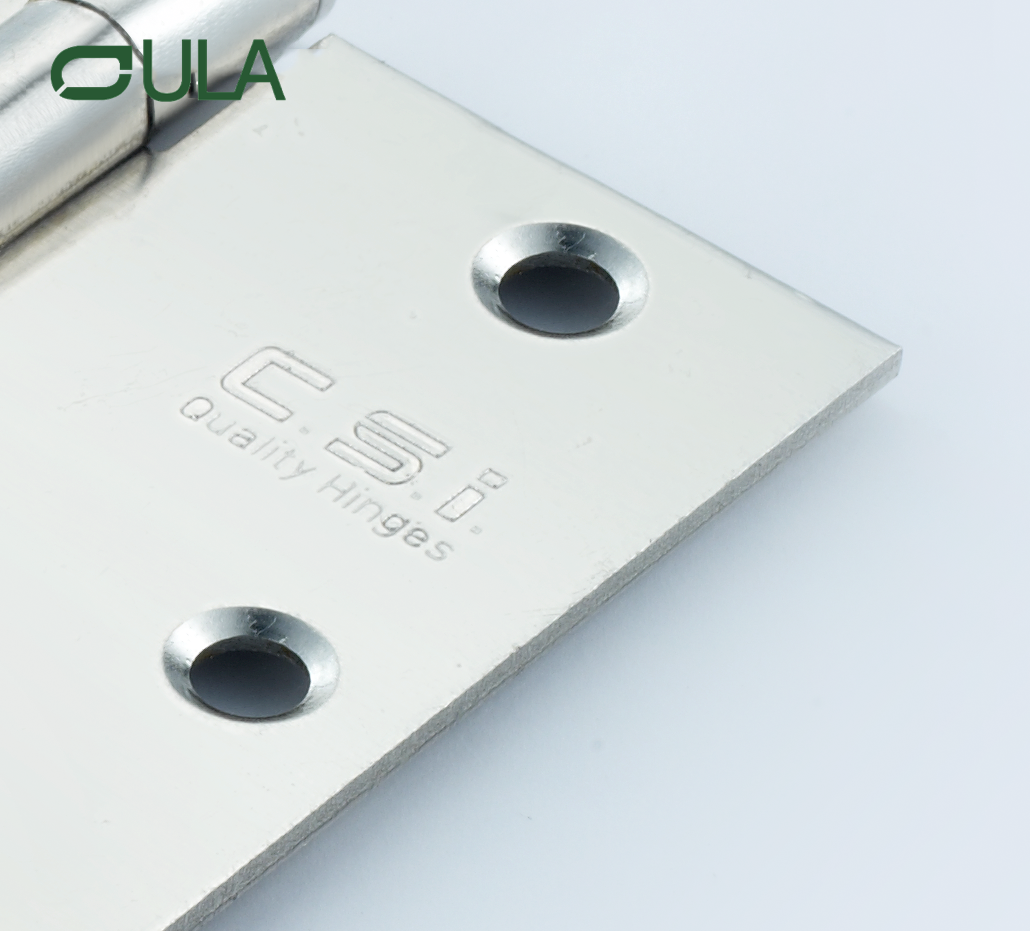 3 e 3,5 polegadas de materiais de ferro com dobradiça da porta